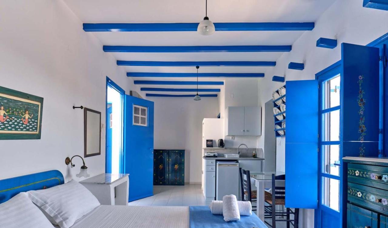 Blue Dolphin Antiparos Villas And Suites Ájosz Jeórjosz Kültér fotó