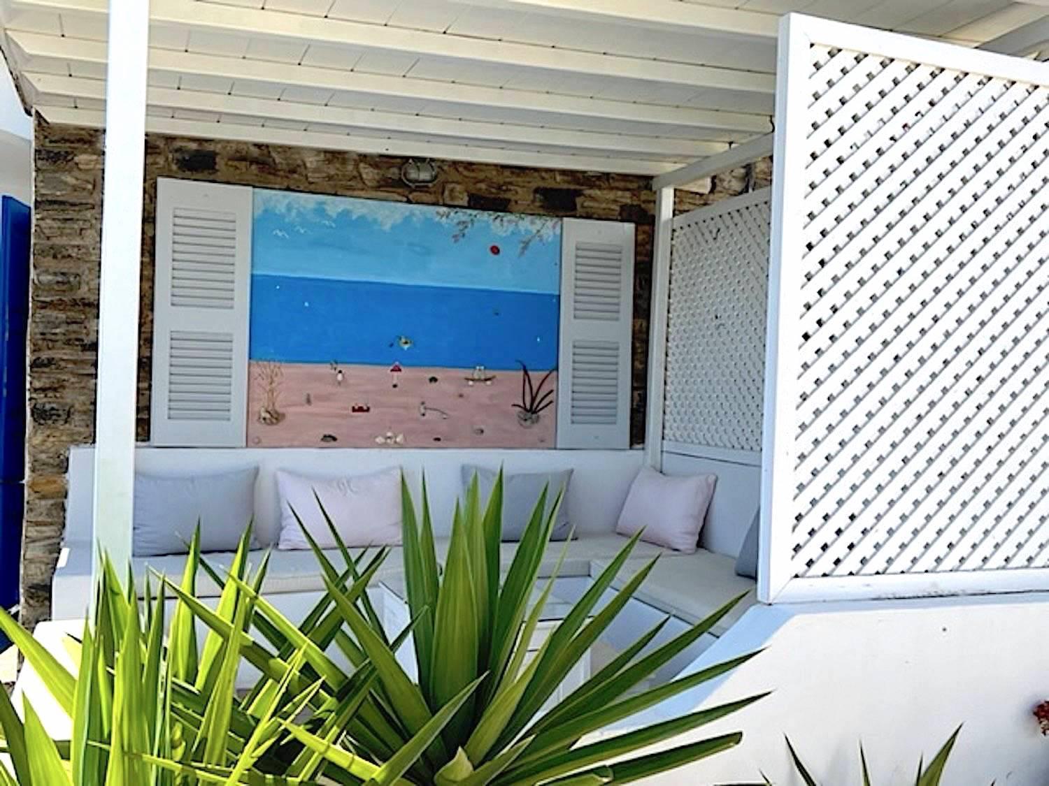 Blue Dolphin Antiparos Villas And Suites Ájosz Jeórjosz Kültér fotó